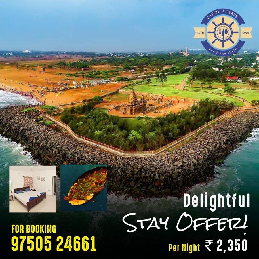 Catch A Wave Hotel Mahabalipuram Bagian luar foto